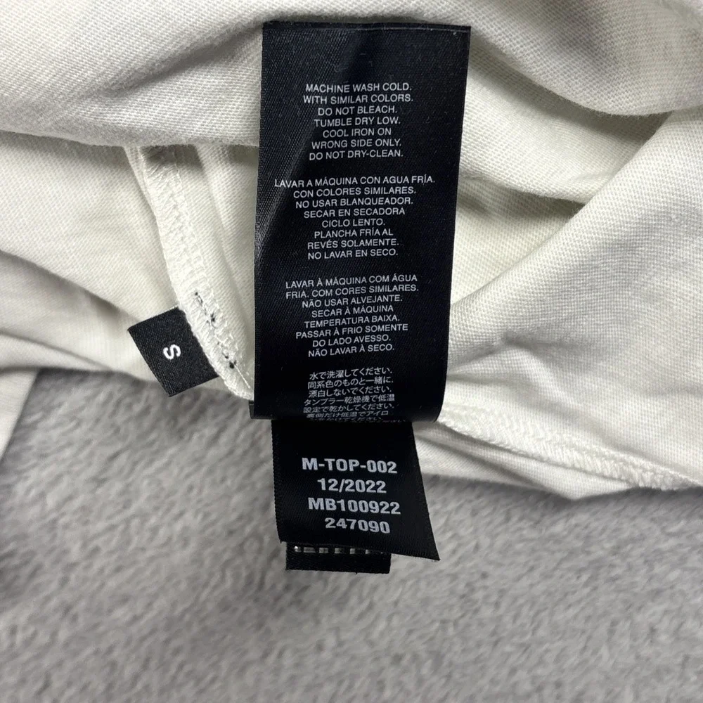 Harley Davidson Bar and Shield‎ Classic 1's T-Shirt Beige Men's Size Small
